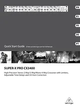Behringer Super-X Pro CX3400 Quick Setup Guide