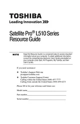 Toshiba l510-ez1410 Guía De Referencia
