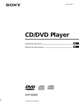 Sony DVP-S500D Manual De Usuario