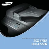 Samsung Networked Mono Multifunction Printer SCX-47205N Series Manual De Usuario