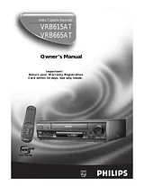 Philips VRB665AT Manual Do Utilizador