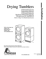 Alliance Laundry Systems 70269701R4 Manual Do Utilizador