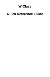 Datamax w-6208 Quick Reference Card