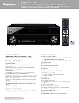 Pioneer VSX-920-K Leaflet