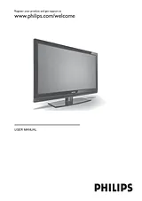 Philips Flat 32" LCD TV 32PFL7762 Справочник Пользователя