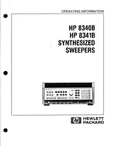 HP (Hewlett-Packard) HP8341B Справочник Пользователя