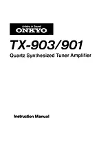 ONKYO tx-901 Guia Do Utilizador