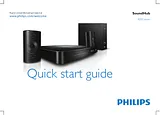 Philips HTS4282/12 快速安装指南