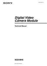 Sony XCD-MV6 Справочник Пользователя