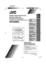 JVC XR-D400SL ユーザーズマニュアル