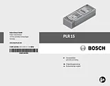 Bosch PLR 15 0603672001 Manuale Utente
