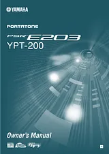 Yamaha PSR - E203 Manual Do Utilizador