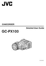 JVC gc-px100 Guía Del Usuario