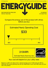 Summit FF43ESSS Energy Guide