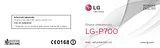 LG LGP700 Guía Del Usuario