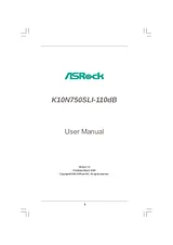 Asrock k10n750sli-110db 用户手册
