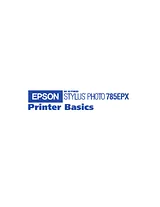 Epson 785EPX Betriebsanweisung