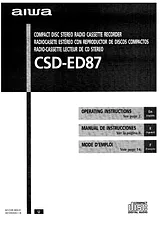 Aiwa CSD-ED87 ユーザーズマニュアル
