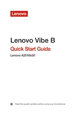 Lenovo Mobile Communication Technology Ltd. A2016B30 Справочник Пользователя