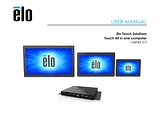Elo Touch Solutions Inc. ESY22I1B Справочник Пользователя
