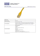 Cables Direct 4m Cat5e RJ-604Y Prospecto