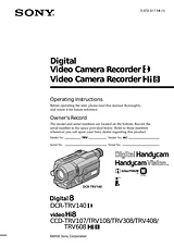 Sony CCD-TRV107 Manual Do Utilizador
