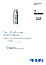 Philips Battery LR6P32FV LR6P32FV/10 产品宣传页