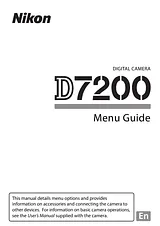 Nikon D7200 User Guide