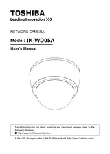 Toshiba IK-WD05A Справочник Пользователя