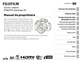Fujifilm FinePix S1 16408840 Manuel D’Utilisation