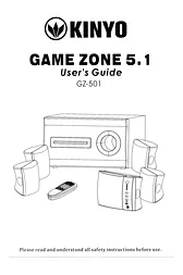 Kinyo GZ-501 Manual Do Utilizador