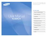 Samsung PL170 User Manual