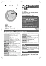 Panasonic SL-SX332 Guía De Operación