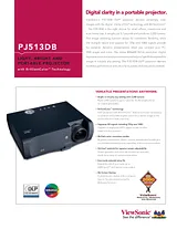 Viewsonic PJ513D 产品宣传页