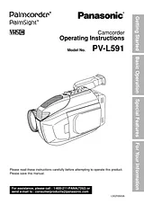 Panasonic PV-L591 User Guide