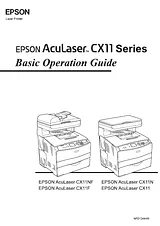 Epson CX11NF Справочник Пользователя