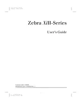Zebra Technologies XiII-Series ユーザーズマニュアル