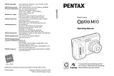 Pentax optio m10 Betriebsanweisung