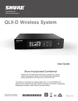 Shure QLXD2L50 Manual De Usuario