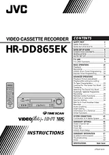JVC HR-DD865EK User Manual