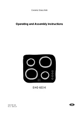 Electrolux EHO 603 K User Manual