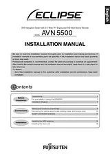 Eclipse avn5500 Installation Instruction