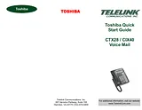 Toshiba CTX28 Manuel D’Utilisation