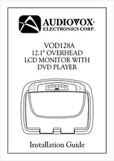 Audiovox VOD128A Installation Instruction