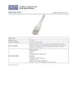 Cables Direct 3m Cat5e RJ-603W Leaflet