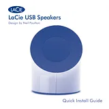 LaCie USB Speakers Design By Neil Poultan ユーザーズマニュアル
