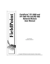 National Instruments FP-1001 Справочник Пользователя