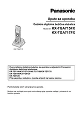 Panasonic KXTGA717FX 操作ガイド