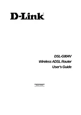 D-Link DSL-G804V User Manual