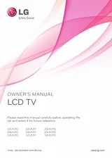 LG 32LK310 Owner's Manual